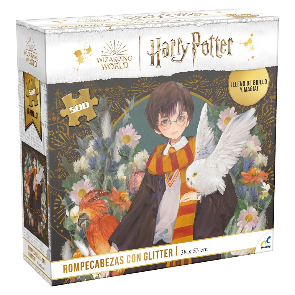 Rompecabezas Harry Potter Glitter 500 piezas