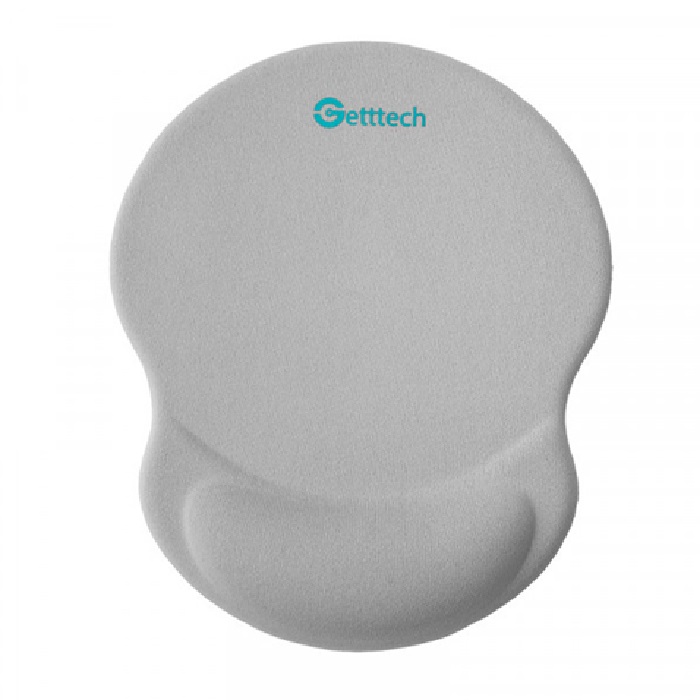 Mousepad Getttech con Descansa Muñecas GGD-STD-01, Gris.