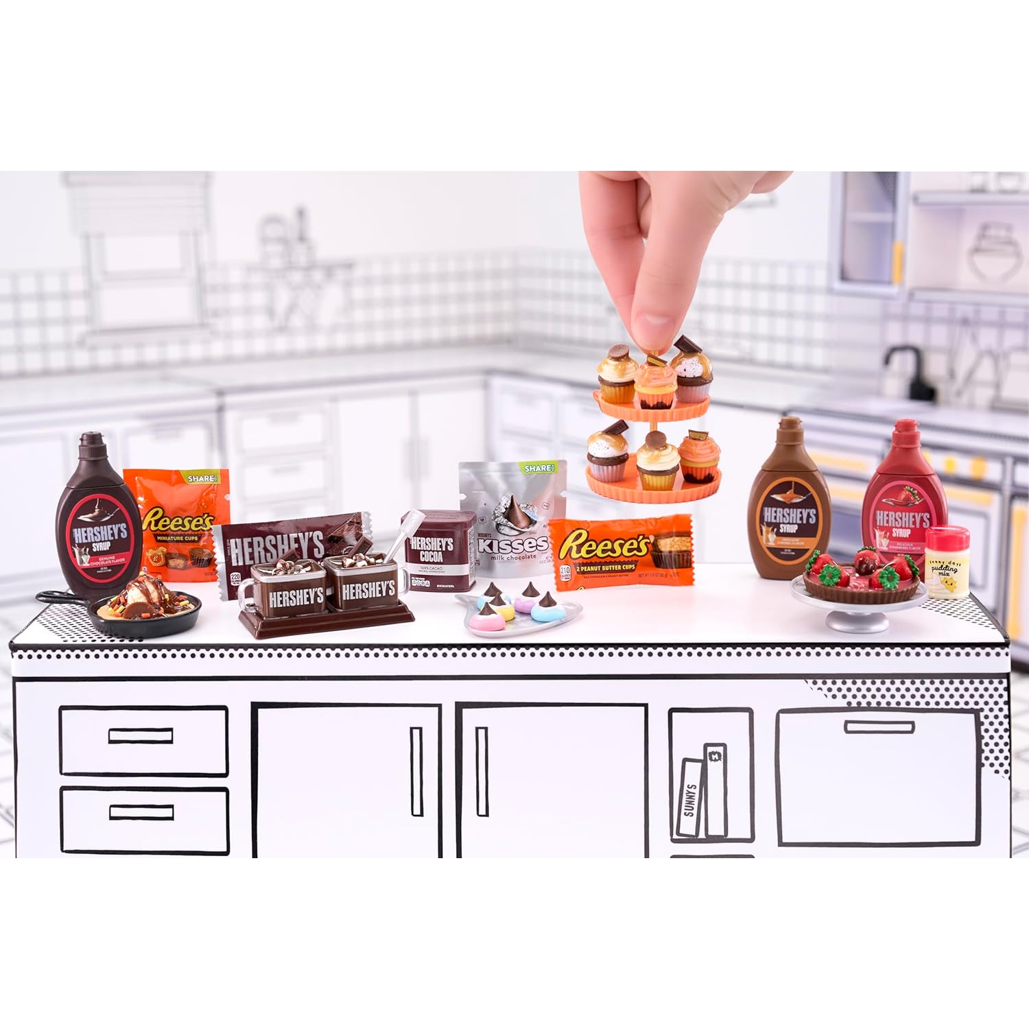 Mga Miniverse Make It Mini Food Hershey Multipack 30 Pz