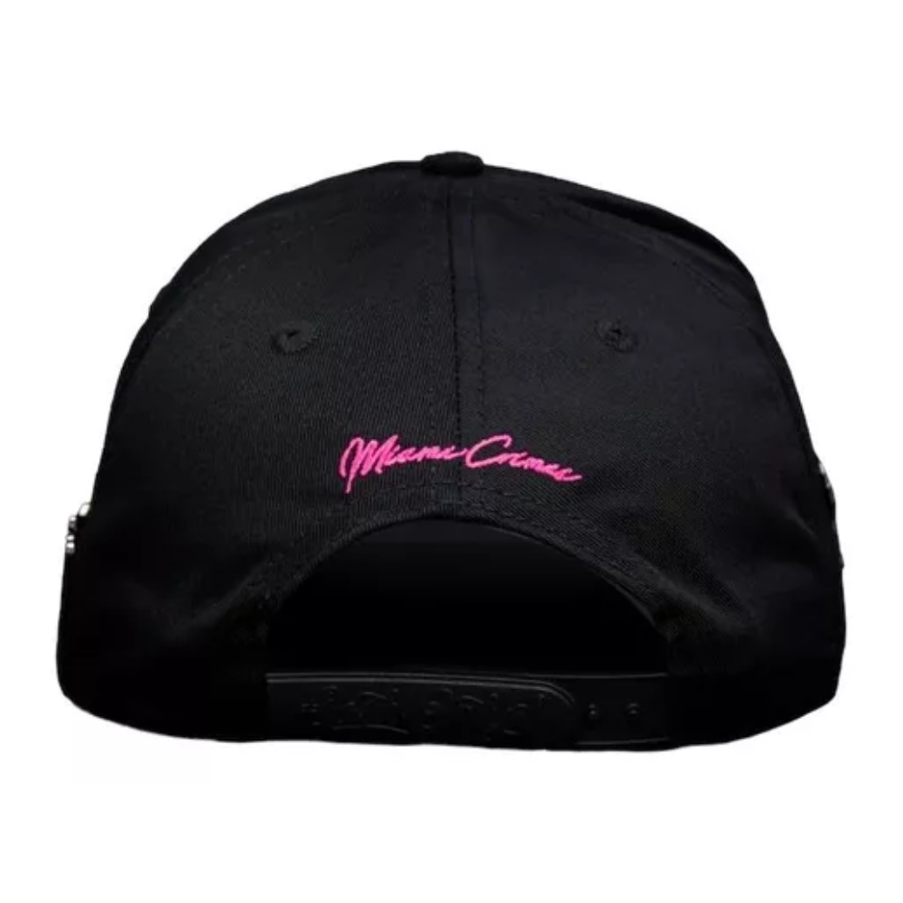 Gorra Cash Only Curva Miami Beach Negro 22025015