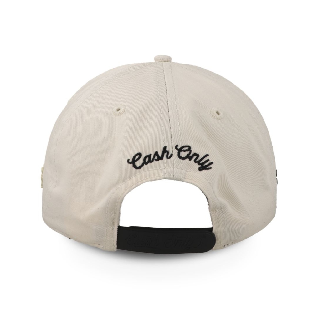Gorra Cash Only Curva Los Angeles Beige-Negro 22025032