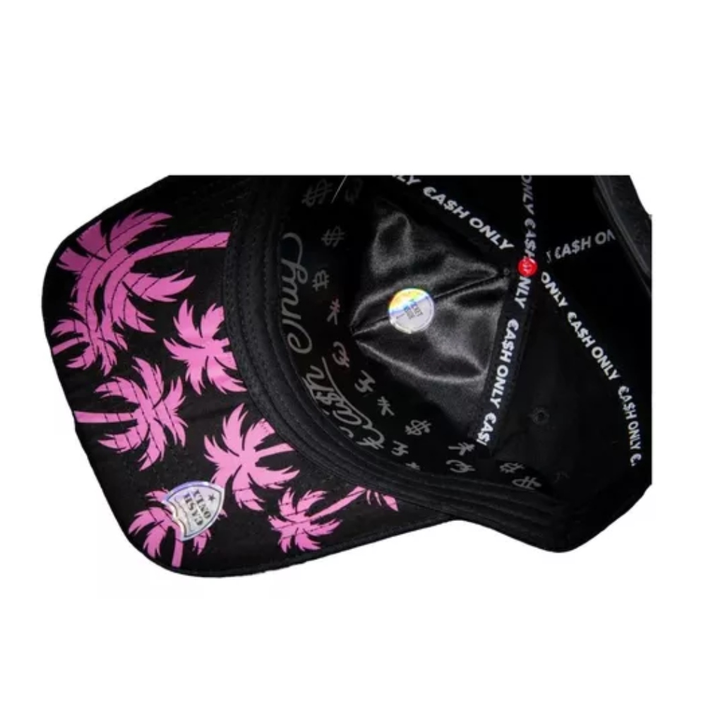 Gorra Cash Only Curva Miami Beach Negro 22025015