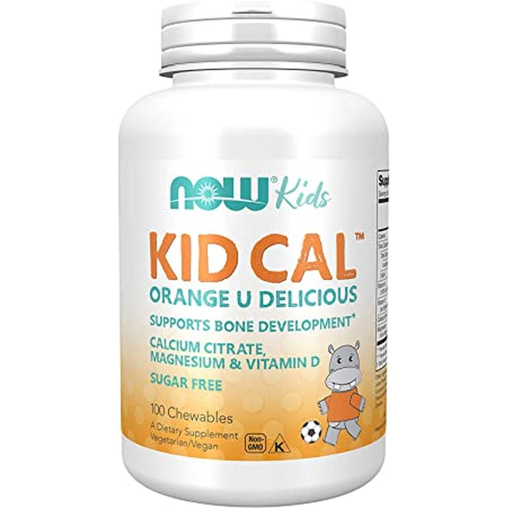 Vitaminas para niños Now Kid Cal 100 Gomitas