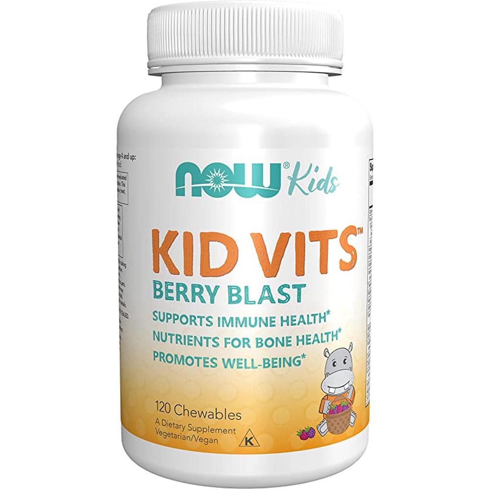 Multivitamínicos para niños Now Kid Vits Berry Blast 120 Gomitas