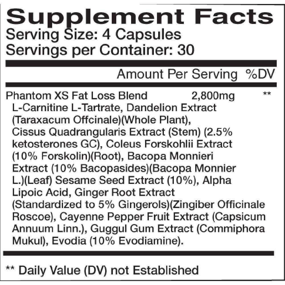 Suplemento Nubreed Phantom xs 30 Servicios