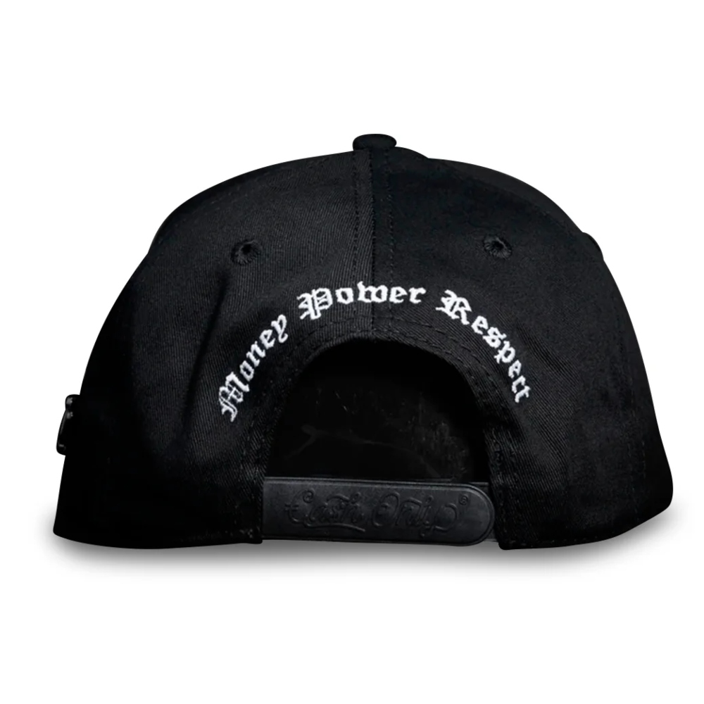 Gorra Cash Only Snapback Curva Easy Money Negro 22025002