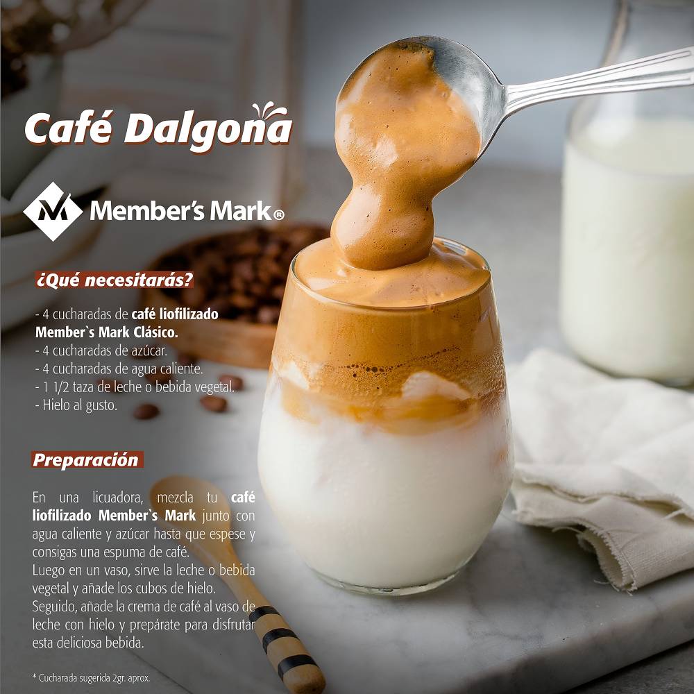 Cafe Soluble Colombiano Gourmet Liofilizado, 100% Arabico y Kosher, Premium 300g