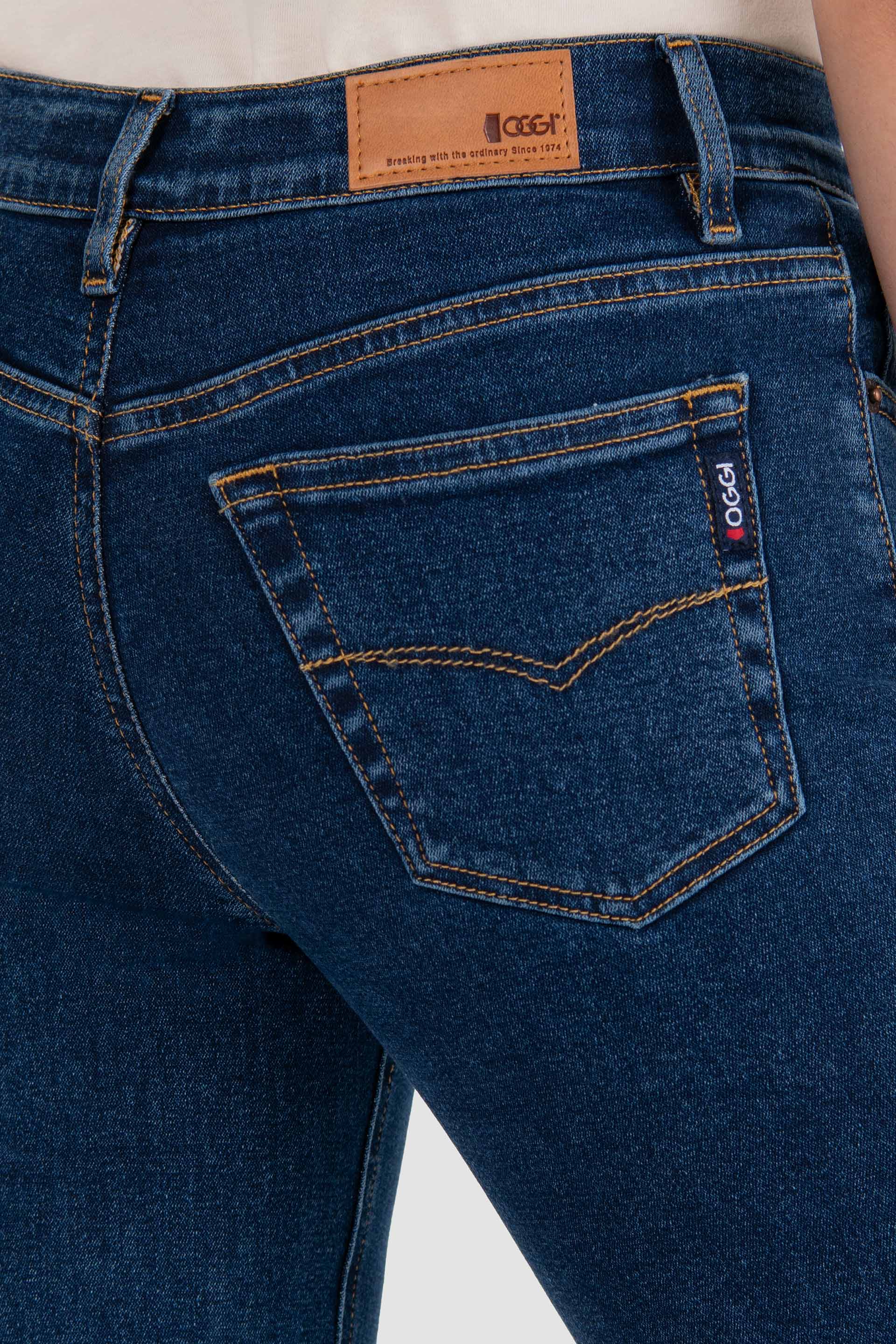 Oggi Jeans Para Mujer Cintura Alta Slim Oggi Passion Ink.