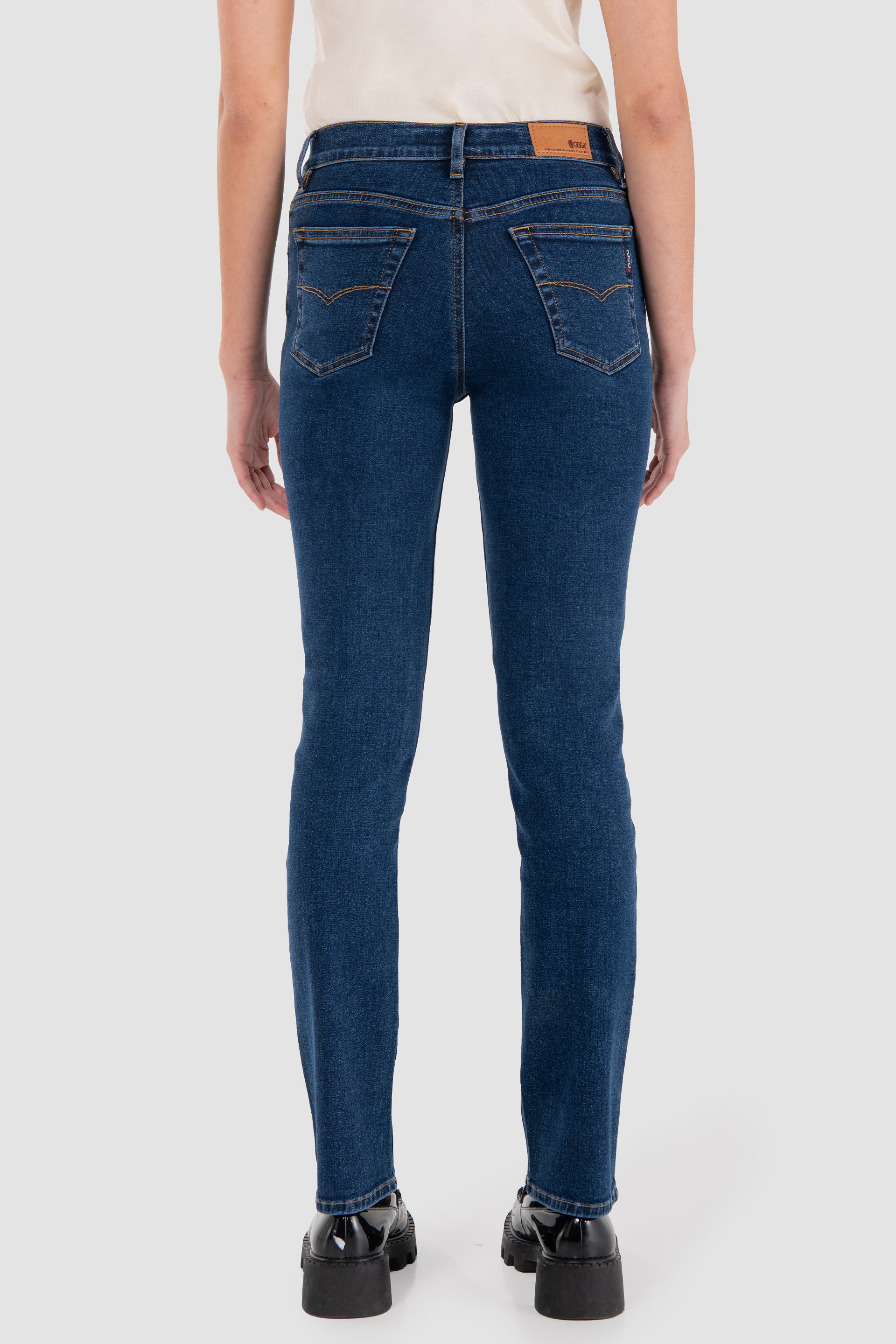 Oggi Jeans Para Mujer Cintura Alta Slim Oggi Passion Ink.