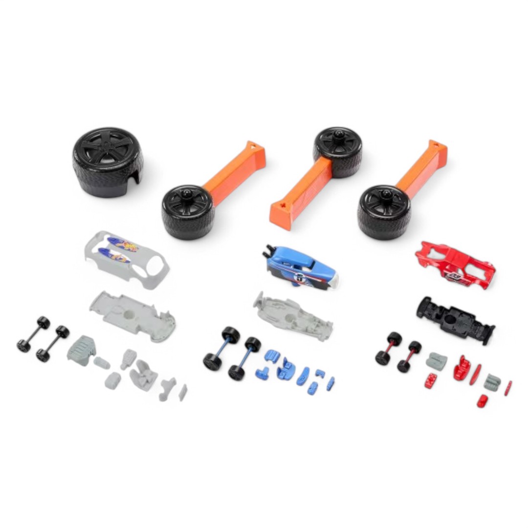 Hot Wheels Juego BUILD N SLAM HLX91 Mattel