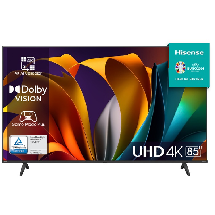Hisense Smart TV LED 85A6N 85", 4K Ultra HD, Negro.
