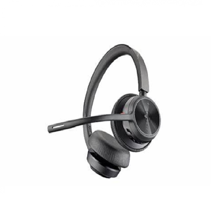 Poly Audífonos Voyager 4320 UC, Inalámbrico, Bluetooth, USB-A, Negro. 