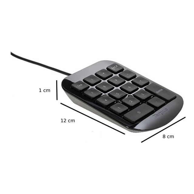 Teclado Numérico Targus AKP10US Alámbrico USB Negro