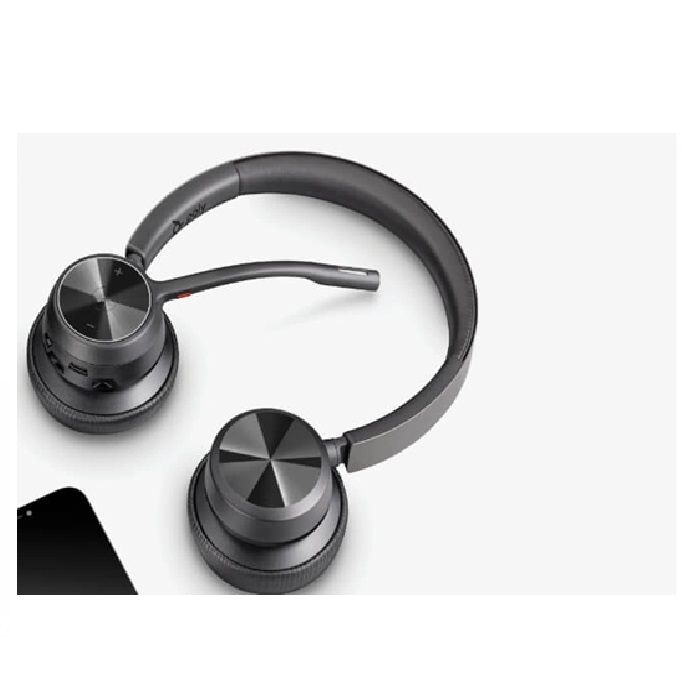 Poly Audífonos Voyager 4320 UC, Inalámbrico, Bluetooth, USB-A, Negro. 
