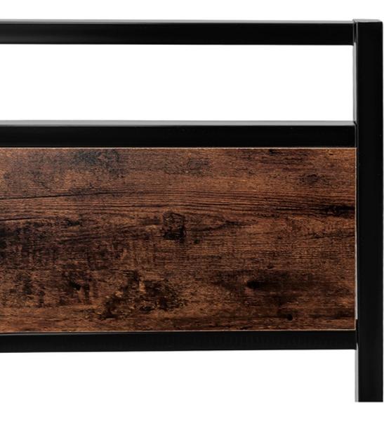 Recamara Matrimonial Colchon Memory Foam Cama Acero Moderna Houzer