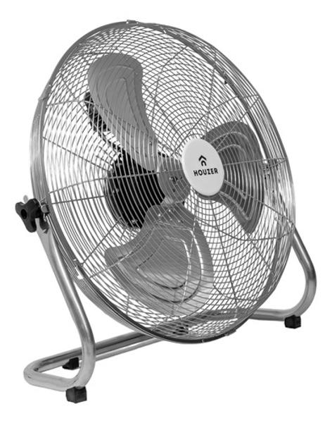 Kit Set 2 Ventiladores Piso Pared 23' 3 Aspas Metal Hogar Houzer