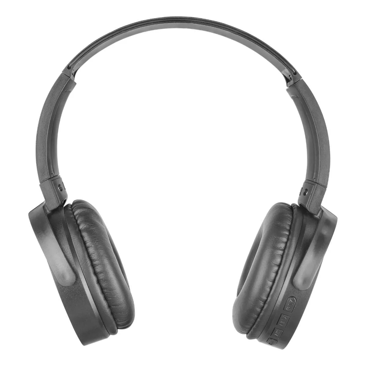Audífonos Diadema Mitzu MH-8097BK Acabados Metálicos / Negro ENDY1