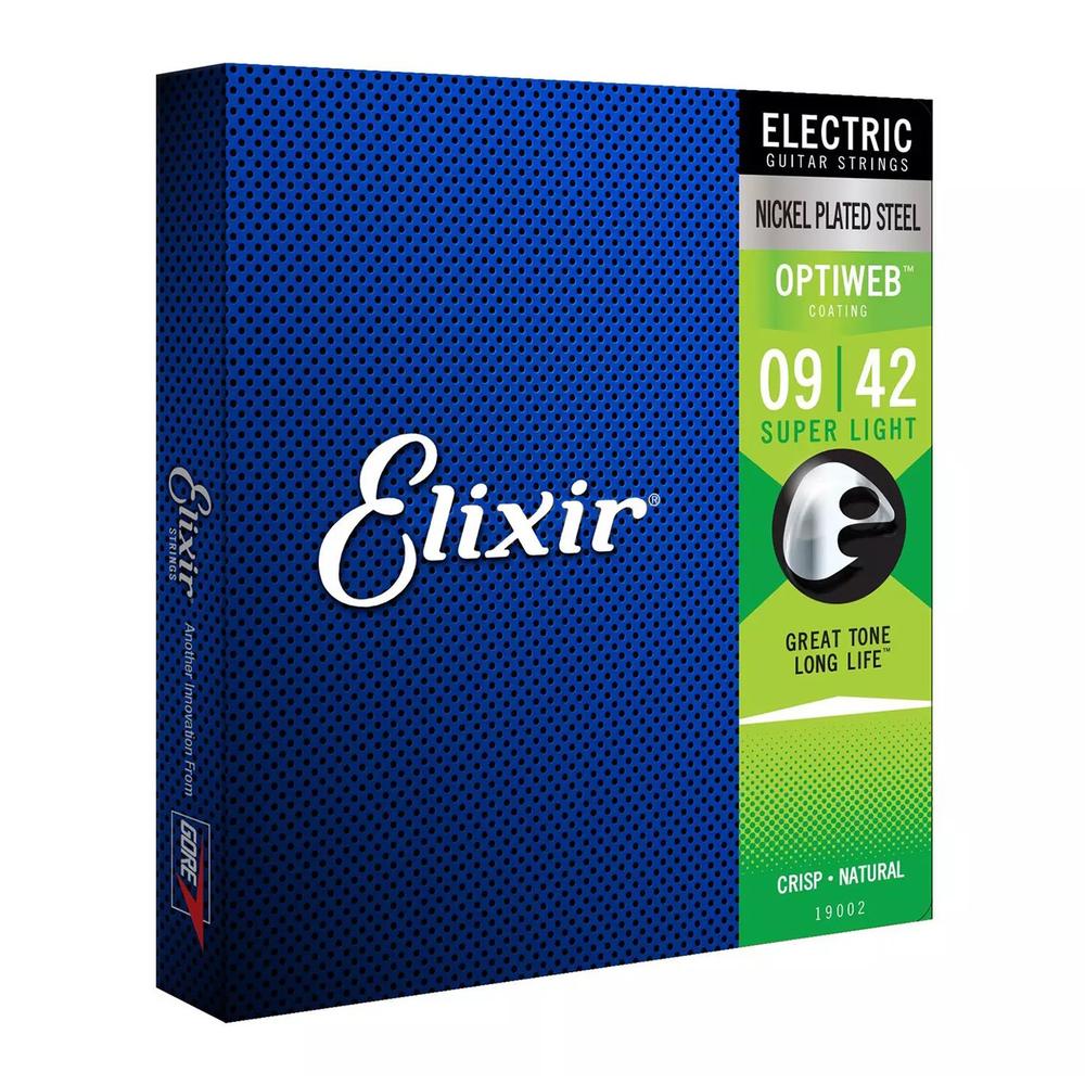 Juego de Cuerdas Electric Optiweb 19002 ELIXIR.