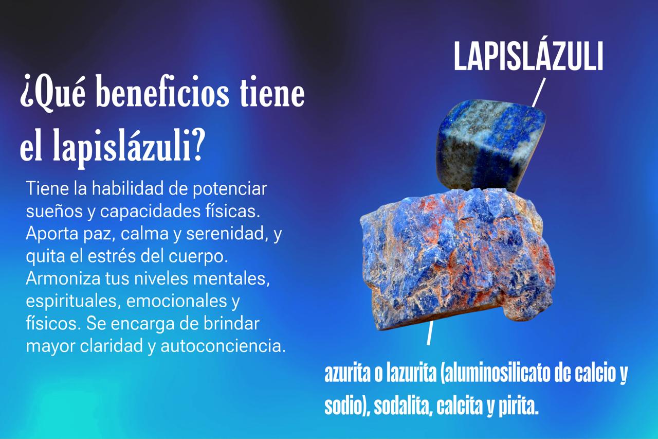 Pulsera Cuarzo Chips lapislázuli sabiduría, protección,  claridad mental, paz, calma, serenidad