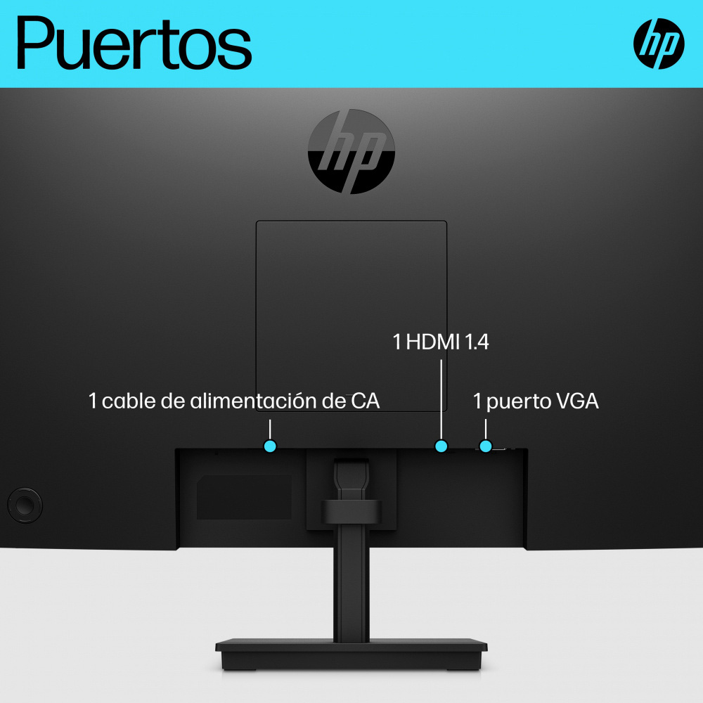 MONITOR HP P24V G5 LCD 23.8" FHD 5MS 75HZ HDMI VGA 7N914AT