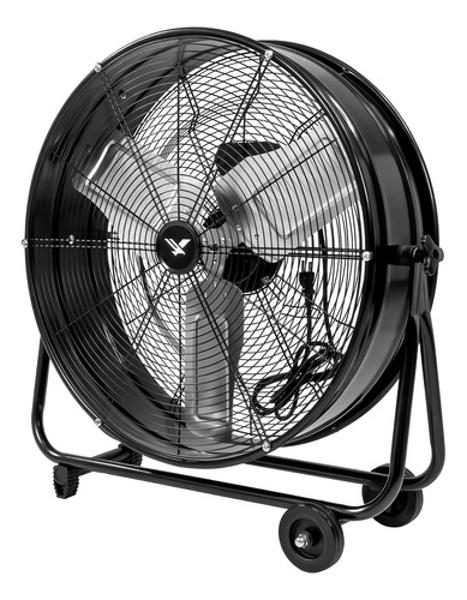Kit Set 2 Ventiladores Industriales Metalico Piso 180w 30' Gutstark Home