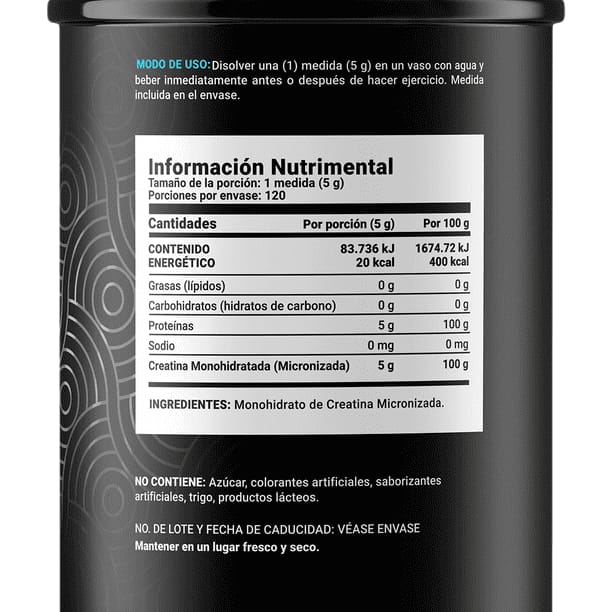 Creatina Monohidratada B life 120 serv 