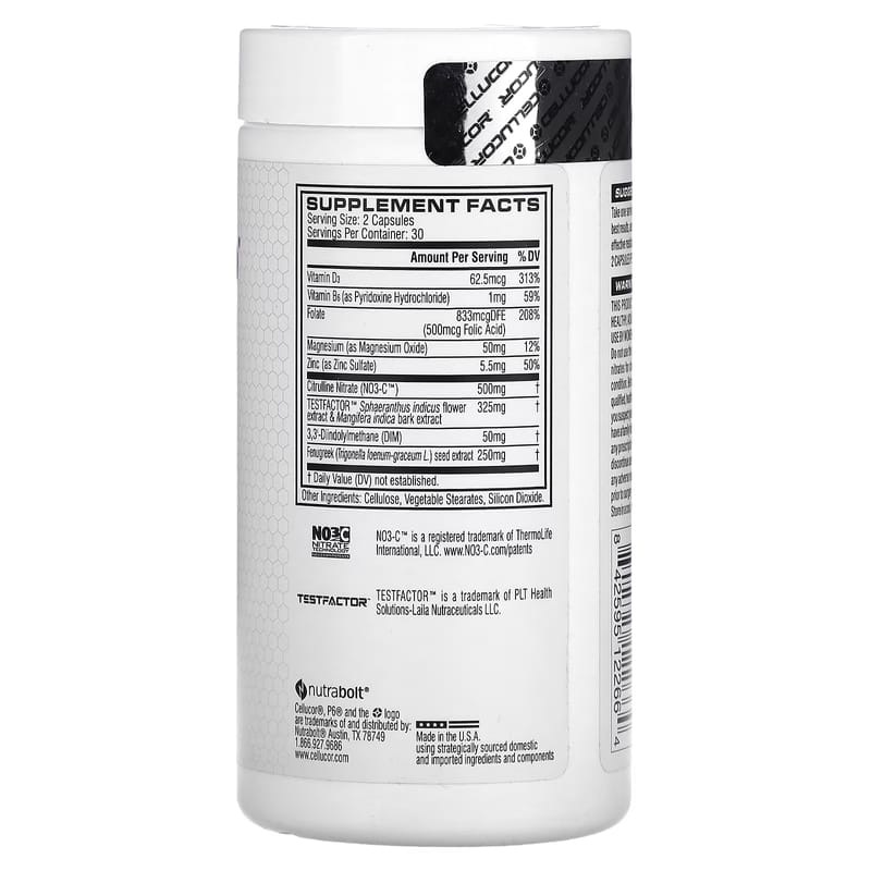 Precursor Alpha P6 Cellucor 60 caps