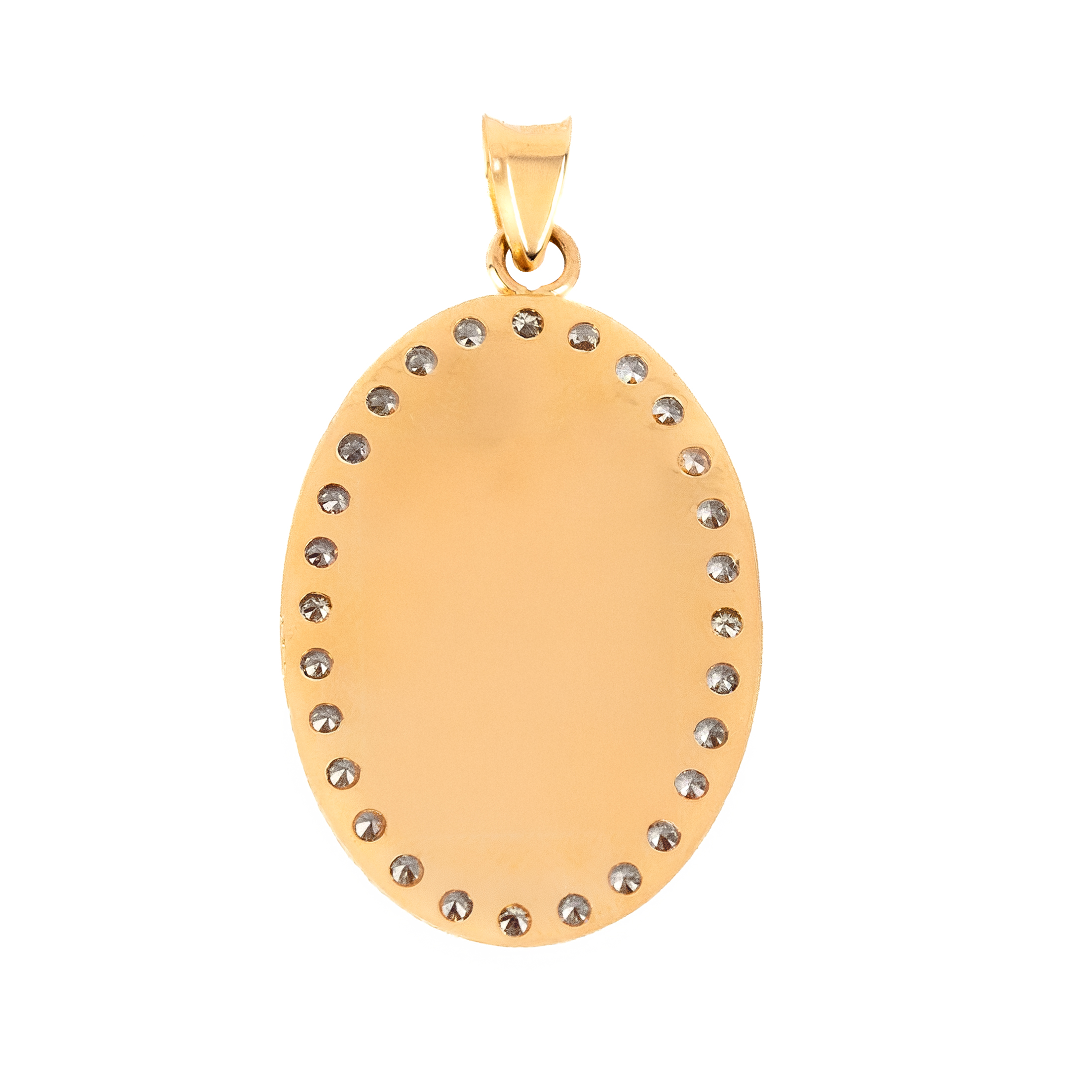 Medalla Virgen Guadalupe Oro 14k. Oro Fino Joyería