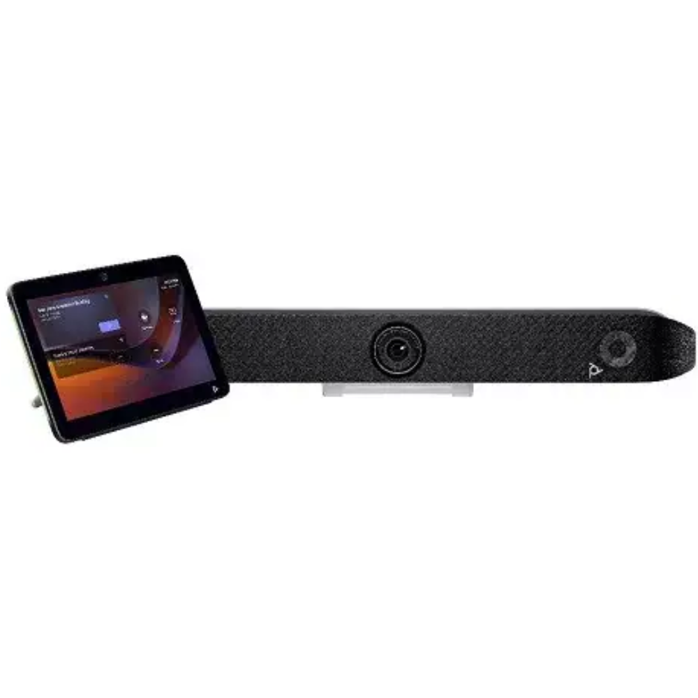 Barra de video multifunción HP Poly Studio X52 con kit de controlador TC10 con Poly.