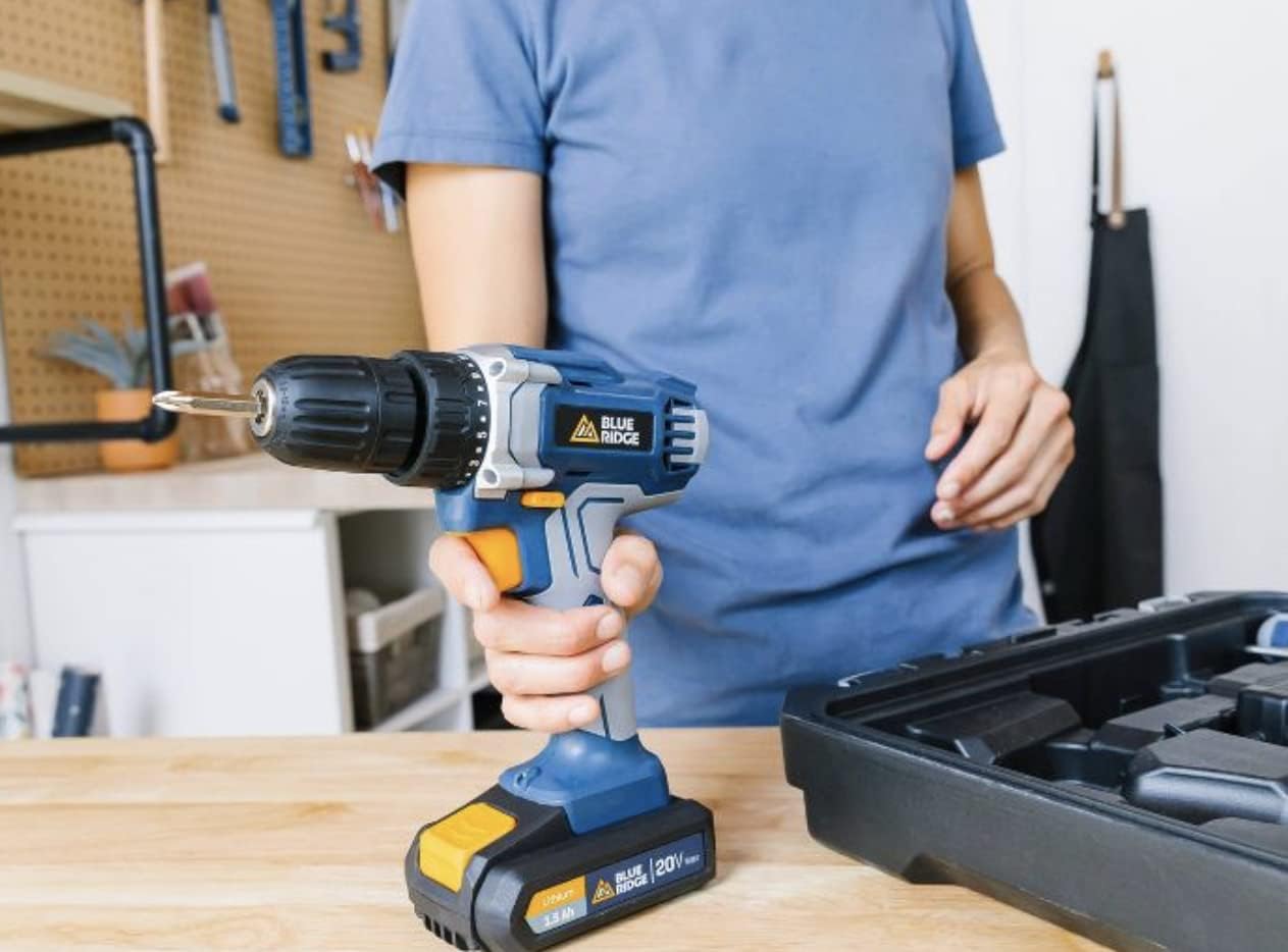 Blue Ridge Tools Herramientas 46 piezas 20 V MAX kit de proyecto ...