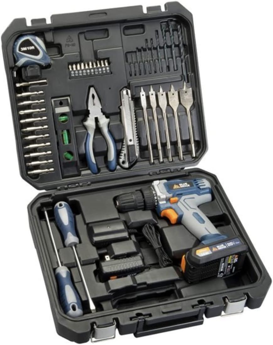 Blue Ridge Tools Herramientas 46 piezas 20 V MAX kit de proyecto ...