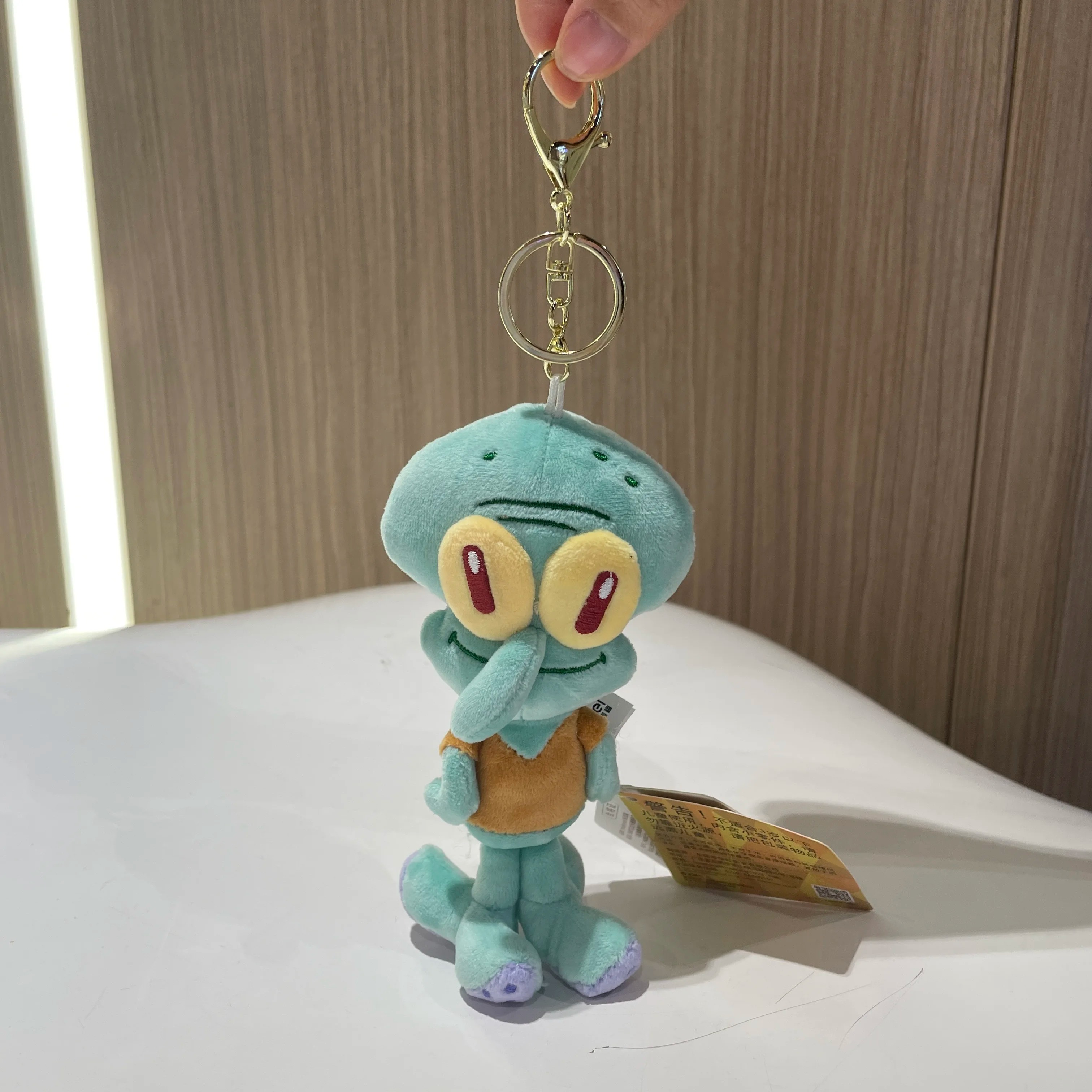 Peluche Original Llavero Pequeño Bob Esponja Calamardo Tentaculos Juguete Regalo