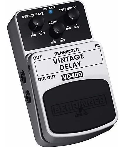 Behringer Vintage Delay Vd-400 Pedal Para Guitarra