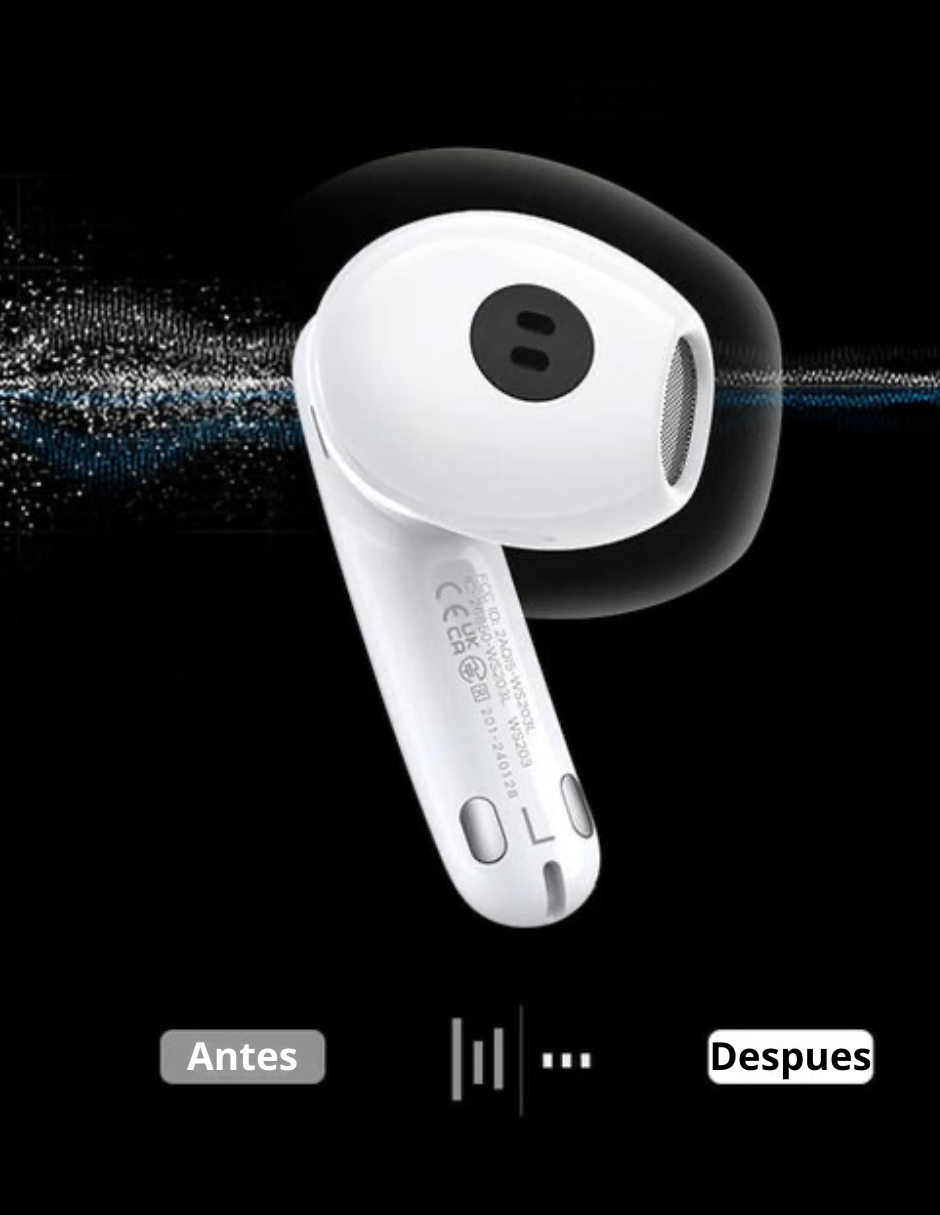 Audífonos Inalámbricos HiTune H6 PRO UGREEN con cancelación de ruido