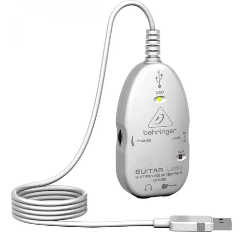 Behringer Ucg-102 Guitar/usb Interface Color Blanco