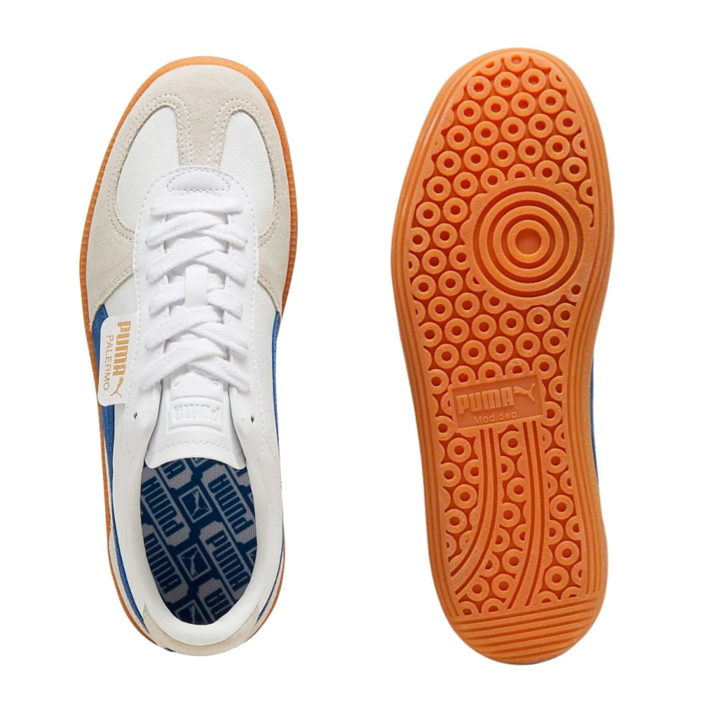 Tenis Puma Plaermo LTH Blanco-Azul para Hombre 396464 06