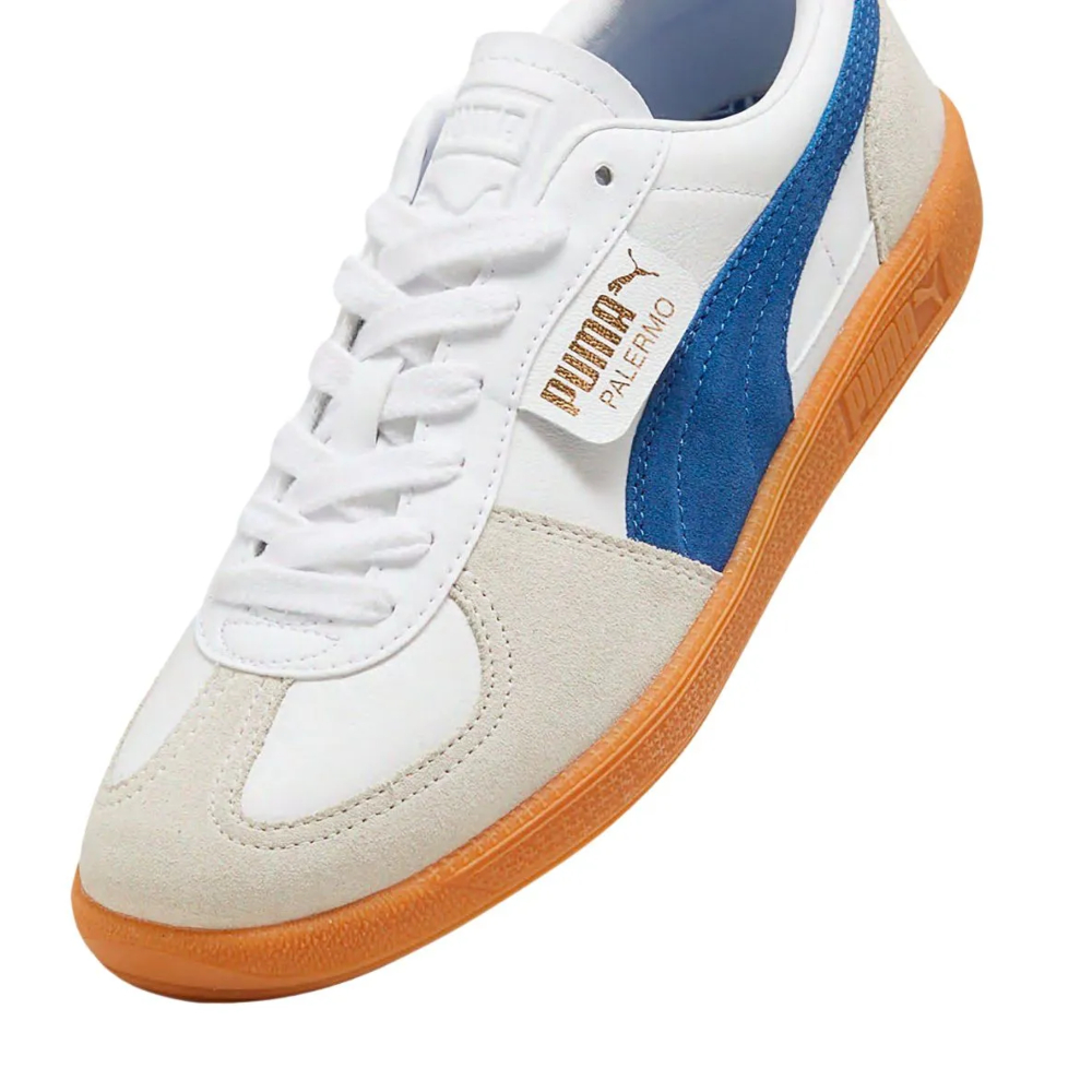 Tenis Puma Plaermo LTH Blanco-Azul para Hombre 396464 06