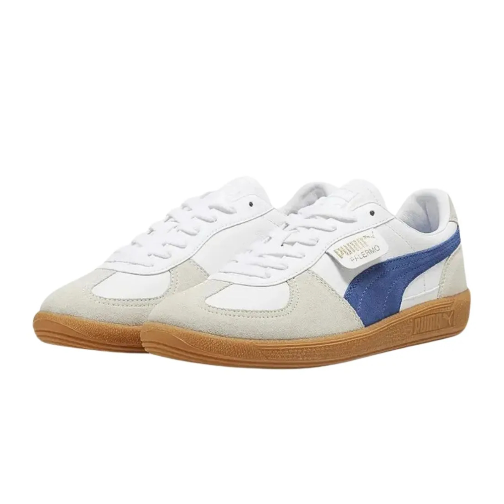 Tenis Puma Plaermo LTH Blanco-Azul para Hombre 396464 06