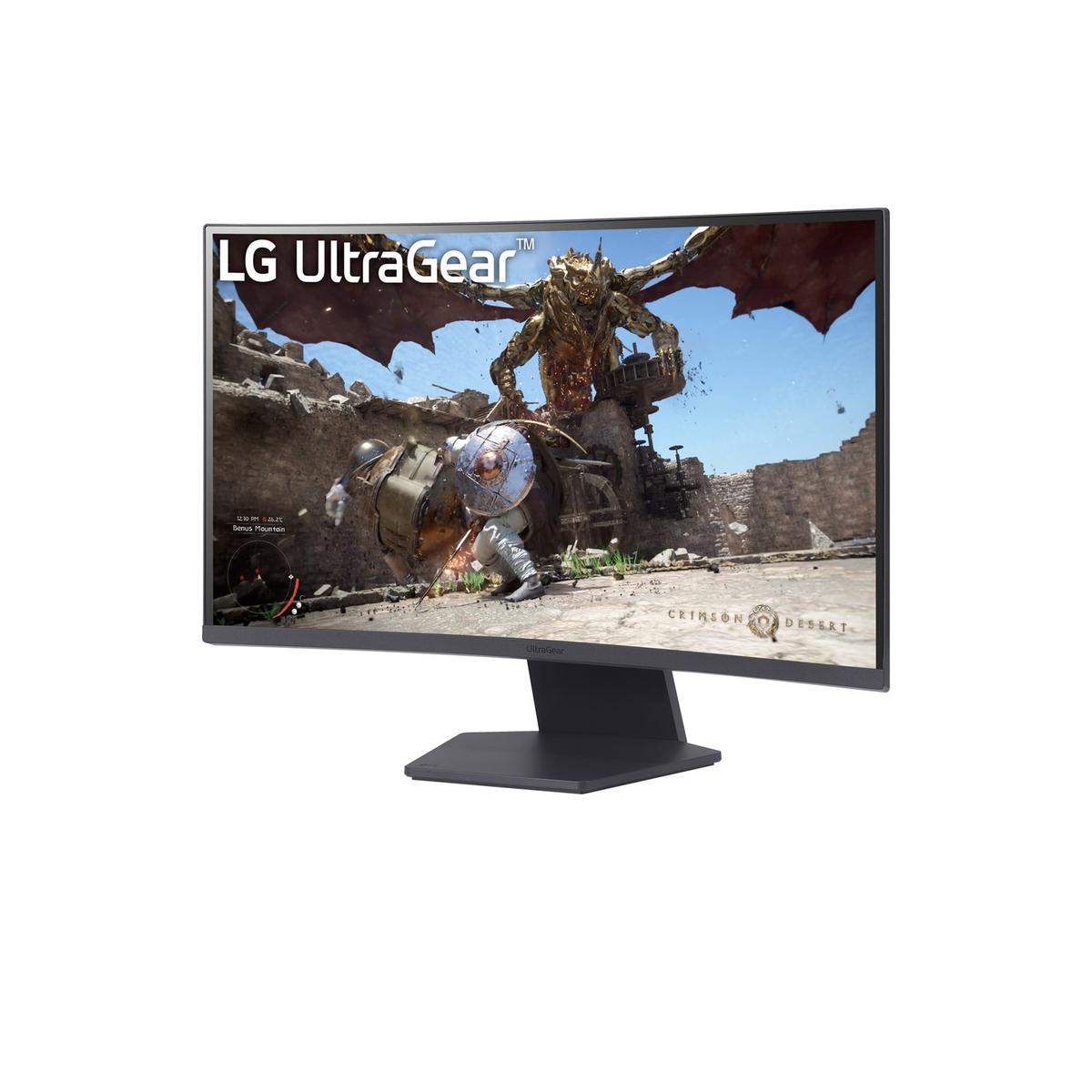 Monitor LG Ultragear 27 " QHD 2560X1440 VA Curvo 180HZ AMD Freesync (27GS60QC)