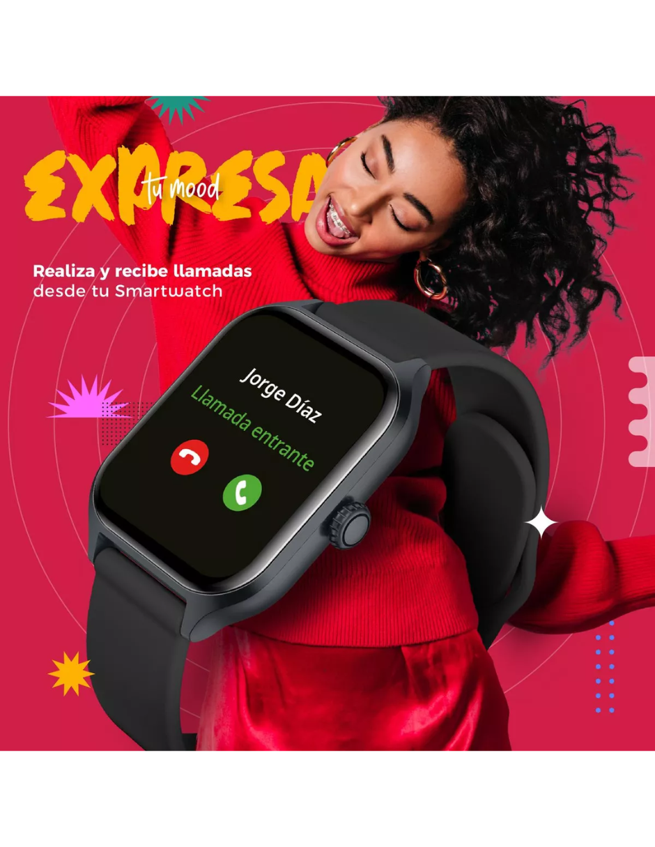 Kit Smartwatch ERA DAY + Audífonos VORTEX BINDEN Reducción de ruido