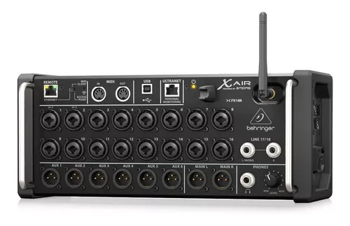 Mezcladora Behringer Xr18 De Rack Para Tablet/android 