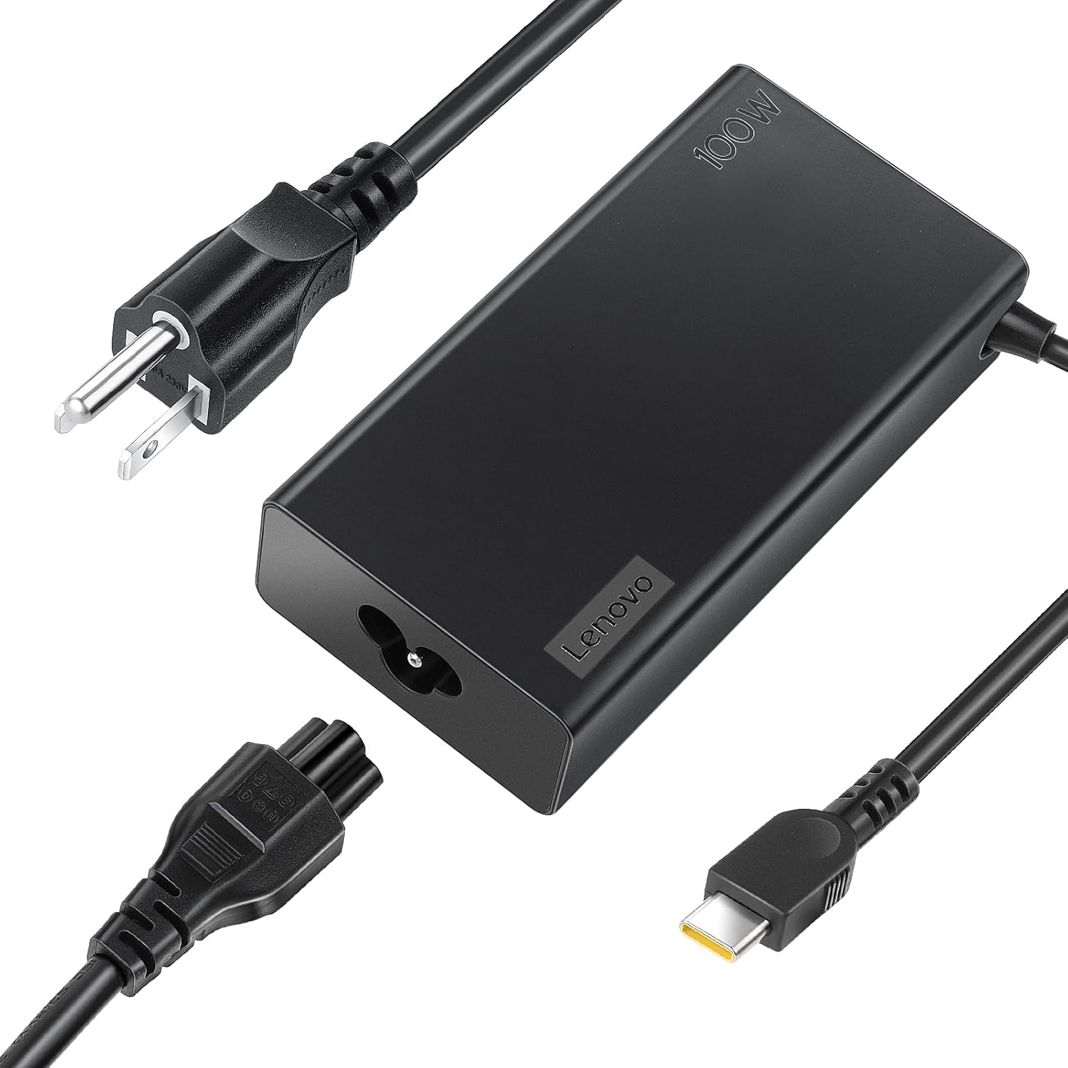 Cargador Original Lenovo ThinkPad, ThinkBook, Carga Rápida, USB-C 100W (Condición Excelente)