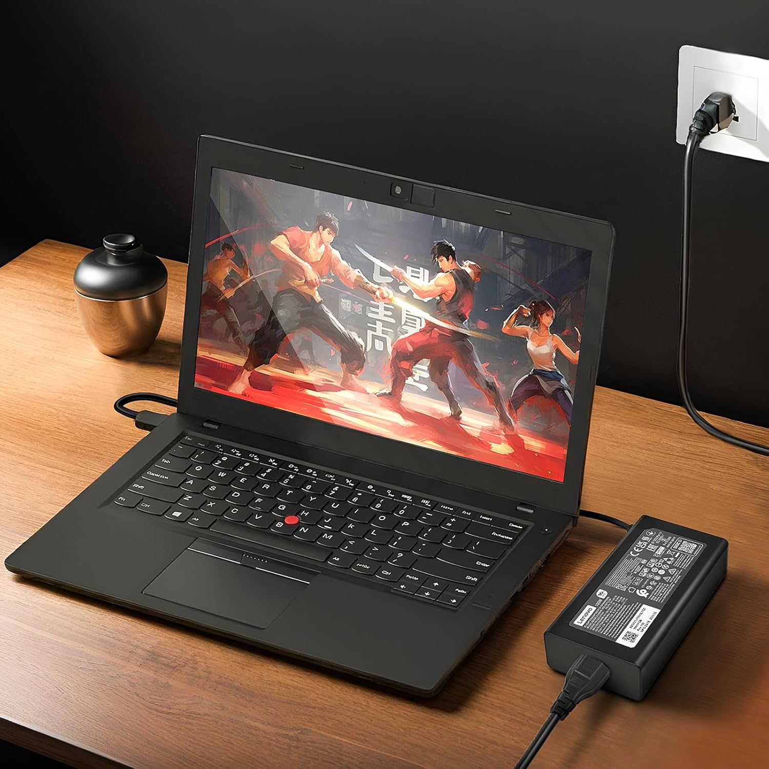 Cargador Original Lenovo ThinkPad, ThinkBook, Carga Rápida, USB-C 100W (Condición Excelente)