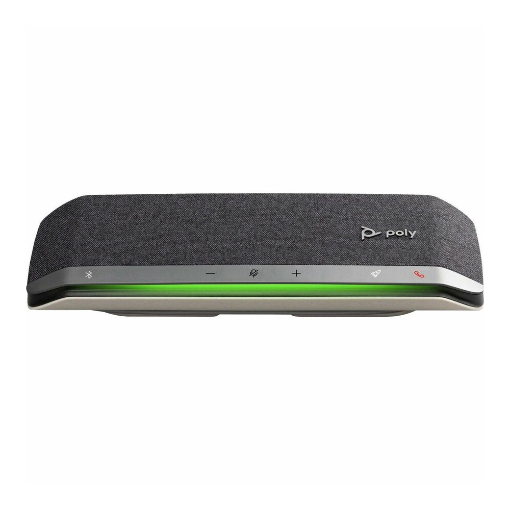 Poly Altavoz Portátil Sync 40+, Bluetooth/USB, Inalámbrico/Alámbrico, Negro. 