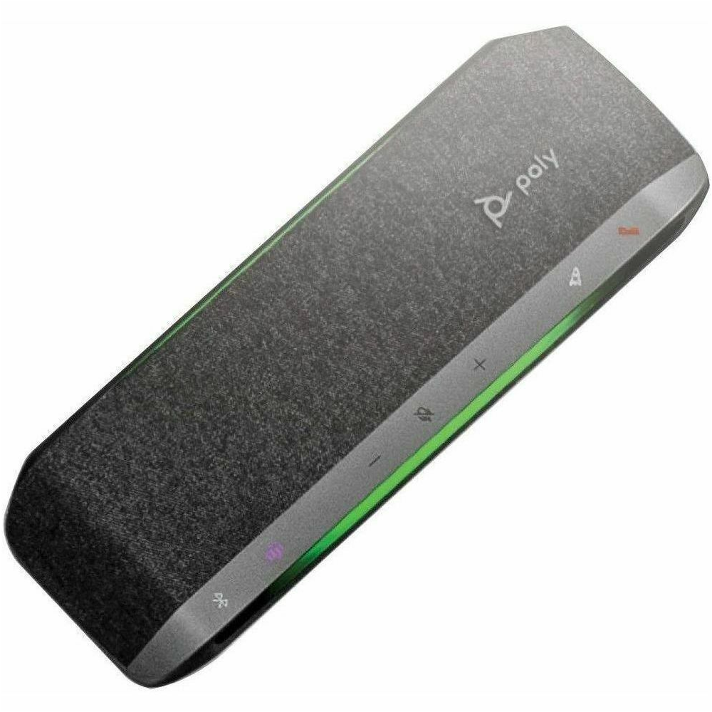 Poly Altavoz Portátil Sync 40+, Bluetooth/USB, Inalámbrico/Alámbrico, Negro. 