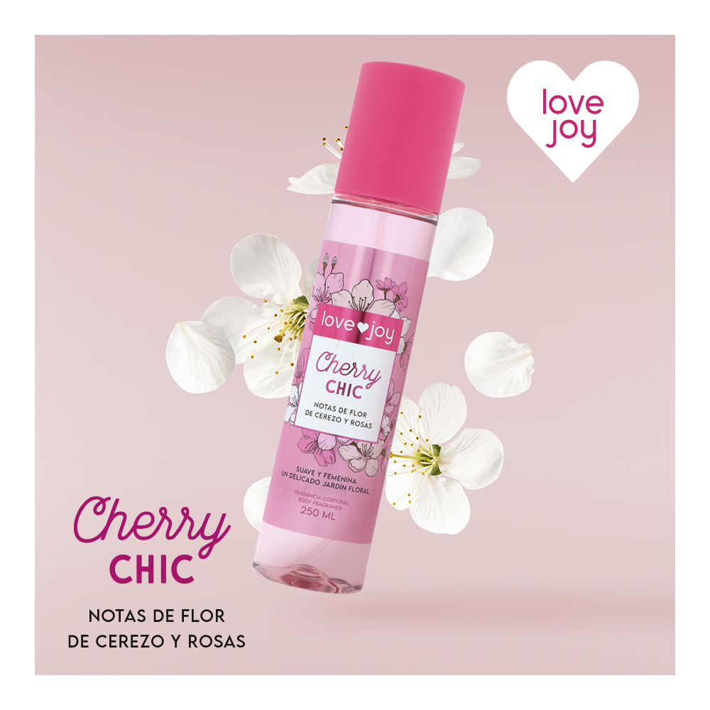 Body Mist Cherry Chic Love Joy 250ml