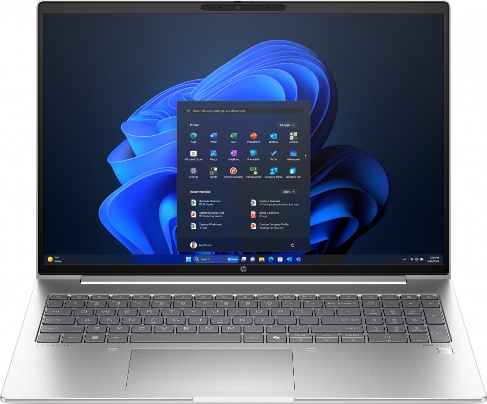 Laptop HP ProBook 460 G11 16" 1920x1200 WUXGA, Intel Core Ultra 7 155U, 16GB, 512GB SSD, Windows 11 Pro, Español. 