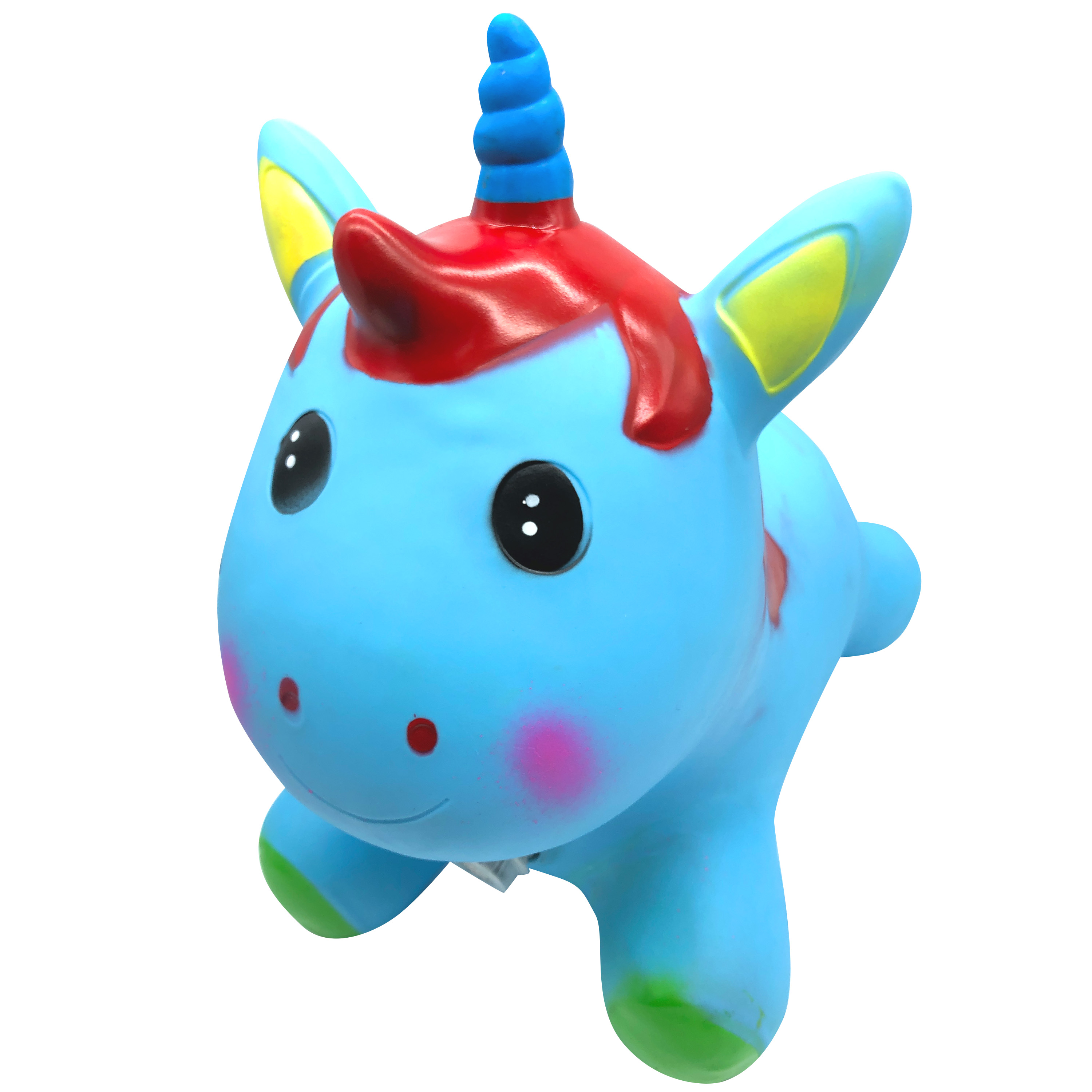 Brincolin Montable Inflable Musical Niños Unicornio Ecobaby Original