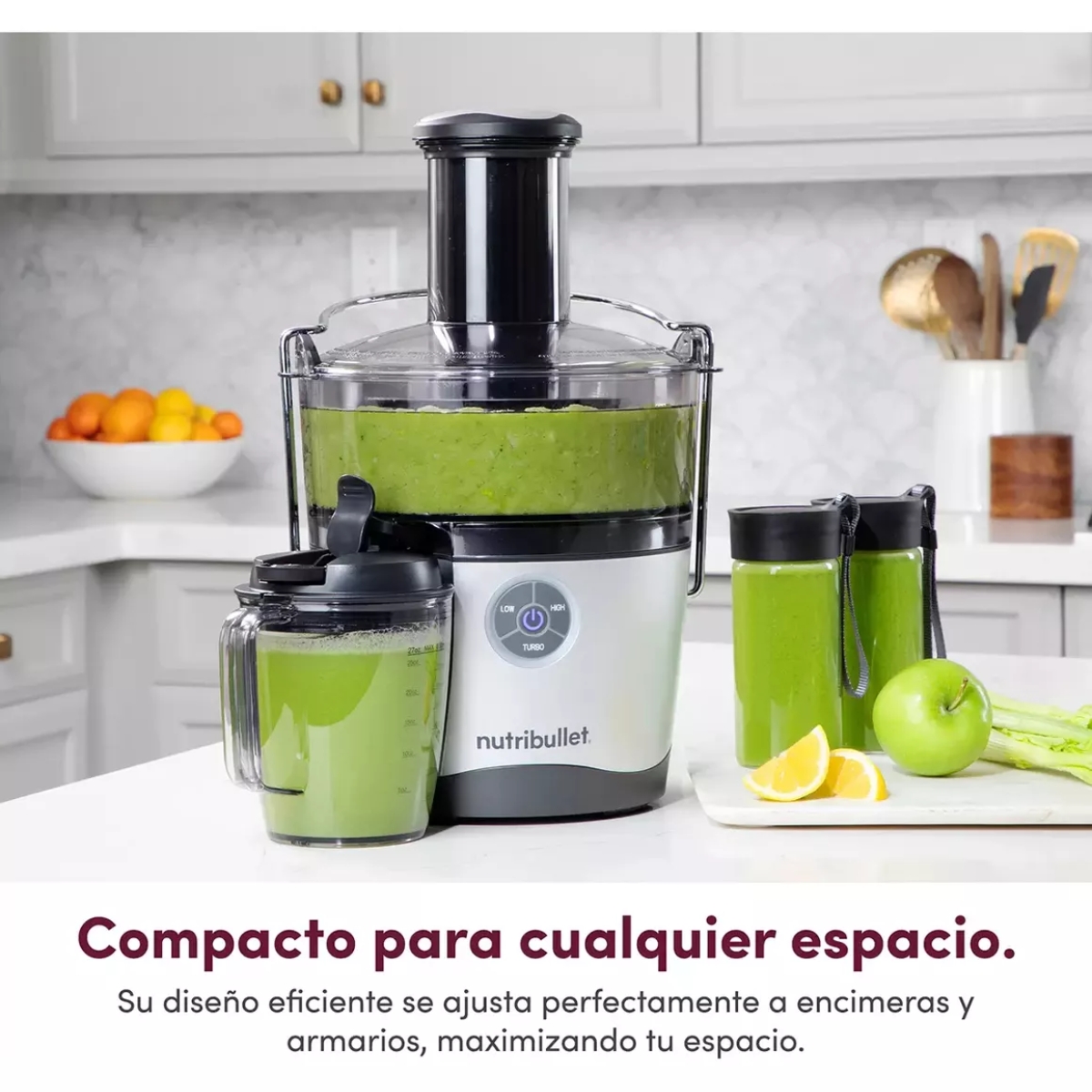 Nutribullet Juicer Pro Extractor de Jugos 1000w + Accesorios