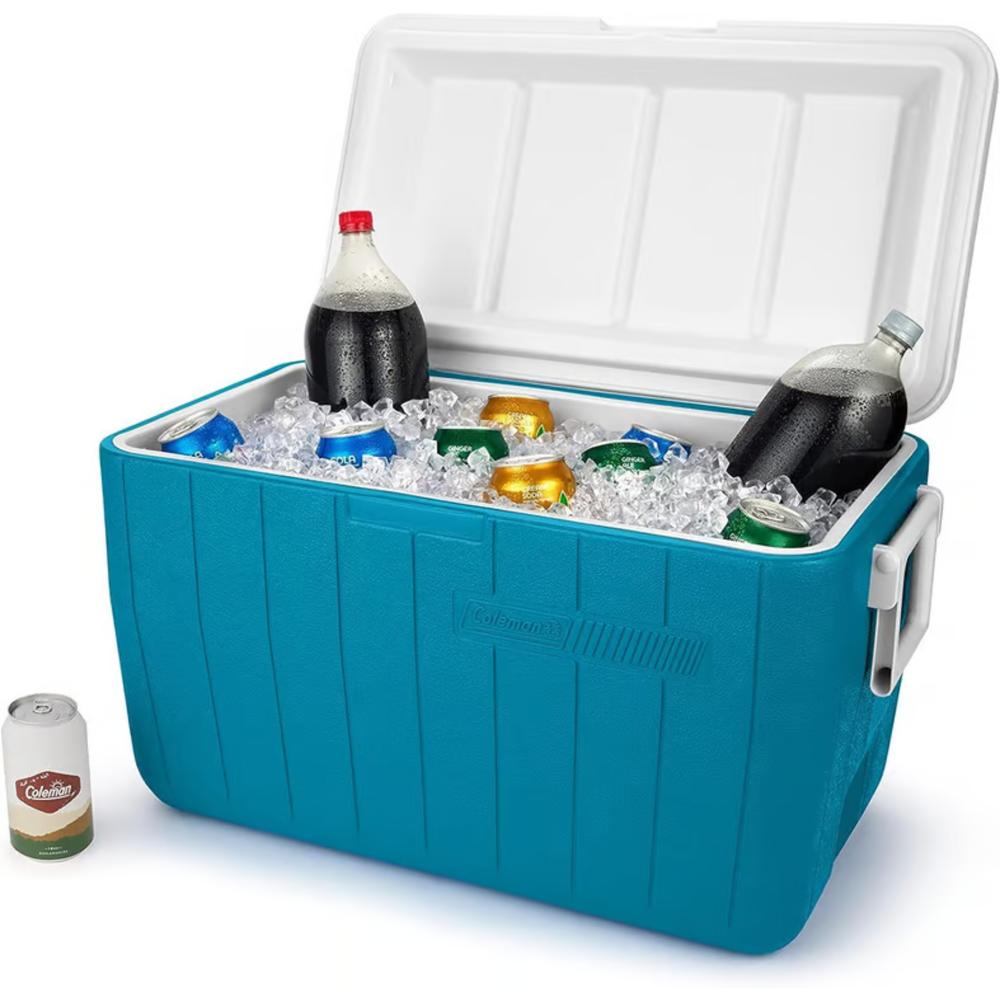 HIELERA 48 QT AZUL 76 LATAS COLEMAN C-H48A